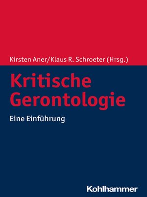 cover image of Kritische Gerontologie